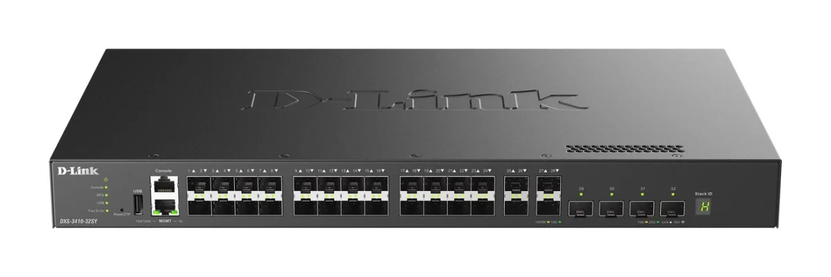 D-Link DXS-3410-32SY/E 10G managovaný switch
