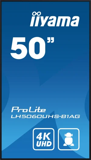 50" iiyama LH5060UHS-B1AG:IPS,4K UHD,24/7,Android - obrázek 18