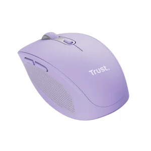 Trust Ozaa/Kancelářská/Optická/Pro praváky/3 200 DPI/USB+BT/Fialová - obrázek 3