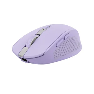 Trust Ozaa/Kancelářská/Optická/Pro praváky/3 200 DPI/USB+BT/Fialová - obrázek 5