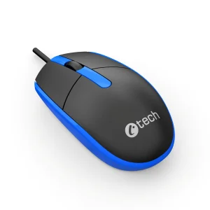 Myš C-TECH WM-10, černomodrá, USB - obrázek 2