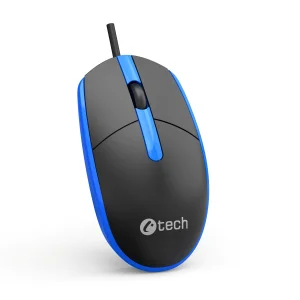Myš C-TECH WM-10, černomodrá, USB - obrázek 3