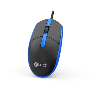 Myš C-TECH WM-10, černomodrá, USB - obrázek 4