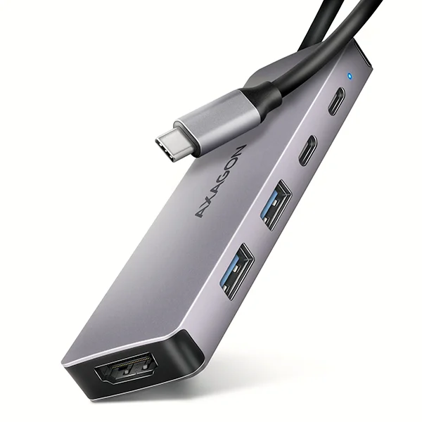 AXAGON HMC-5H60 hub USB, HDMI 4K/60, PD 100W