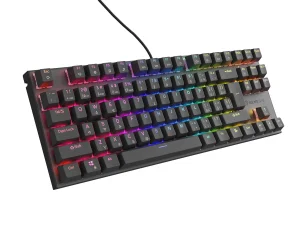 Genesis tichá herní klávesnice THOR 303/TKL/RGB/Outemu Peach/Drátová USB/CZ-SK layout/Černá - obrázek 6