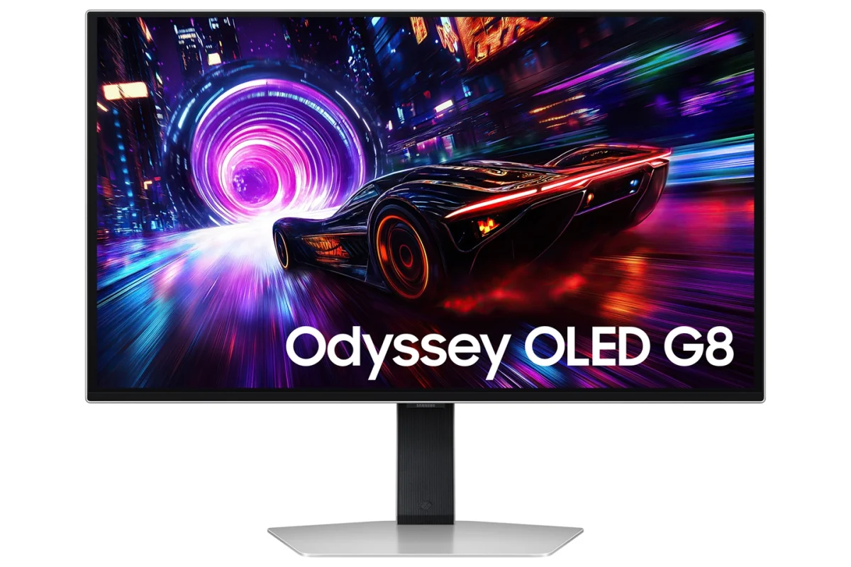 Samsung Odyssey OLED G8 27" 4K UHD 240Hz 0,03ms Silver
