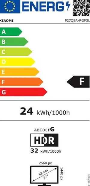 Xiaomi Mini LED Gaming Monitor G Pro 27i EU - obrázek 2