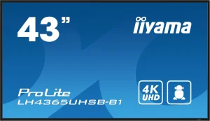 43" iiyama LH4365UHSB-B1:IPS,4K UHD,Android, 24/7