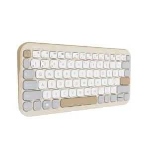 ASUS Marshmallow Keyboard KW100/Bezdrátová Bluetooth/CZ-SK layout/Béžová - obrázek 5