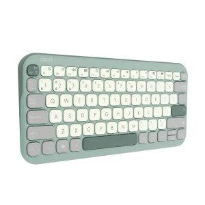 ASUS Marshmallow Keyboard KW100/Bezdrátová Bluetooth/CZ-SK layout/Zelená - obrázek 4