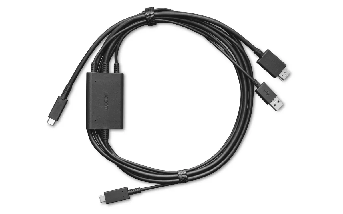 Wacom One 12/13T - 3 in 1 cable 2.0M