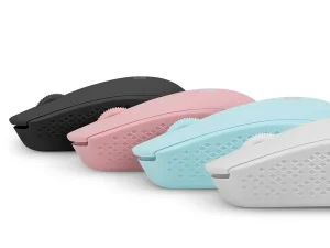 Myš Natec STORK/Kancelářská/Optická/1 600 DPI/Bezdrátová USB/Růžová - obrázek 4