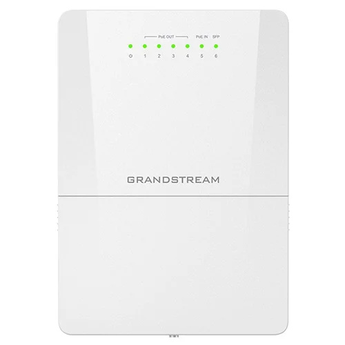 GRANDSTREAM GWN7710R venkovní switch, 5xGbE, 4xPoE+