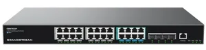 Grandstream GWN7822P managed Network Switch L3, 16 x 1G, 8 x 2.5G, SFP+, PoE, VLAN, IGMP, MLD, MVR