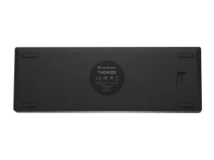 Genesis herní klávesnice THOR 660 G2/Gateron Red/USB+BT/US layout/Černá - obrázek 3