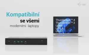 i-tec Universal dokovací stanice 5x 4K 100W - obrázek 6