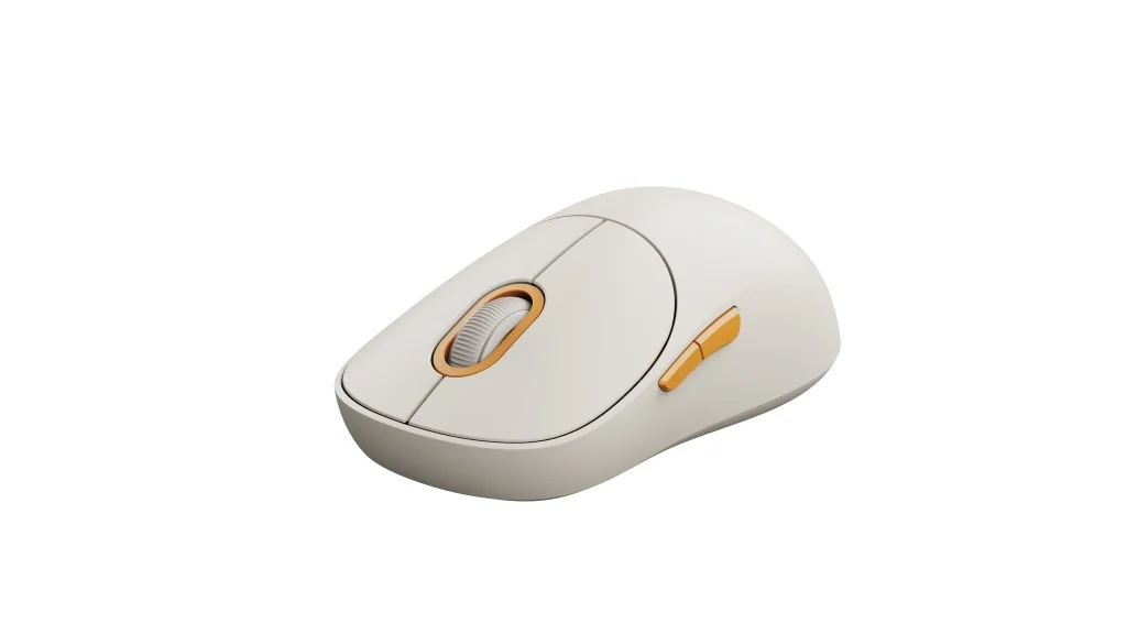 Xiaomi Wireless Mouse 3/Kancelářská/Optická/1 200 DPI/USB+BT/Bílá