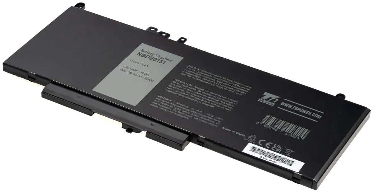 Baterie Dell Latitude E5450/E5550/E5250 51Wh 6900mAh (T6 Power)