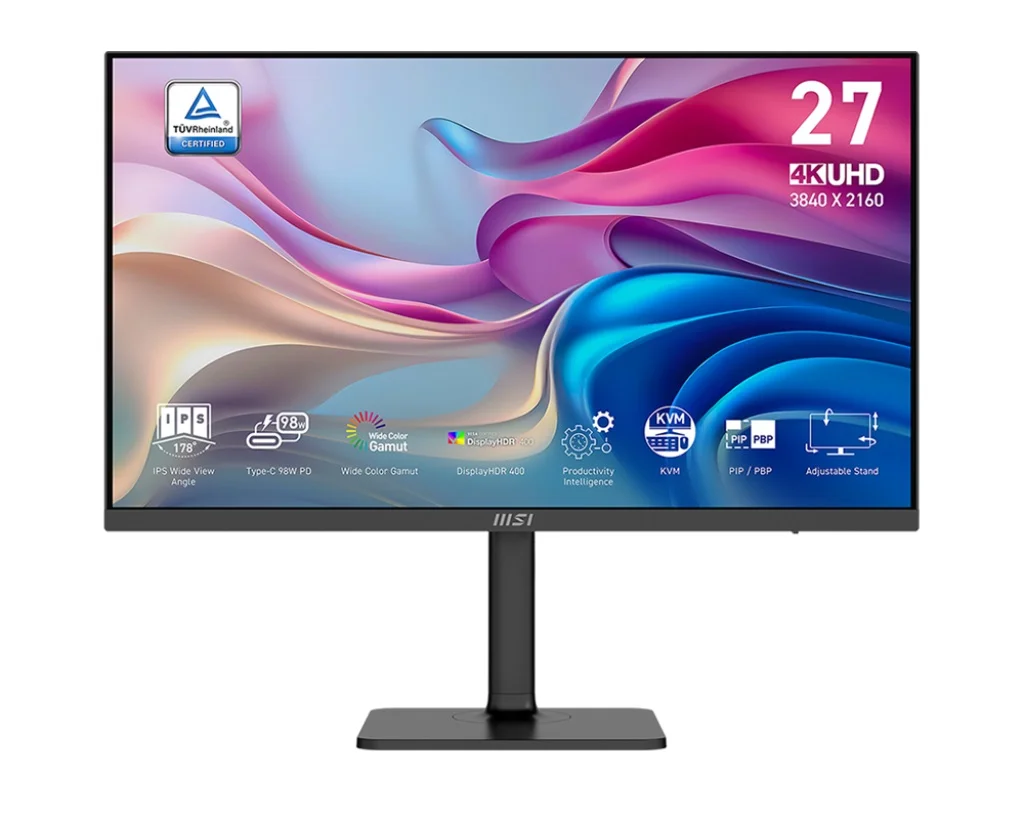 MSI Modern MD272UPHG 27" IPS 4K UHD 60Hz Monitor