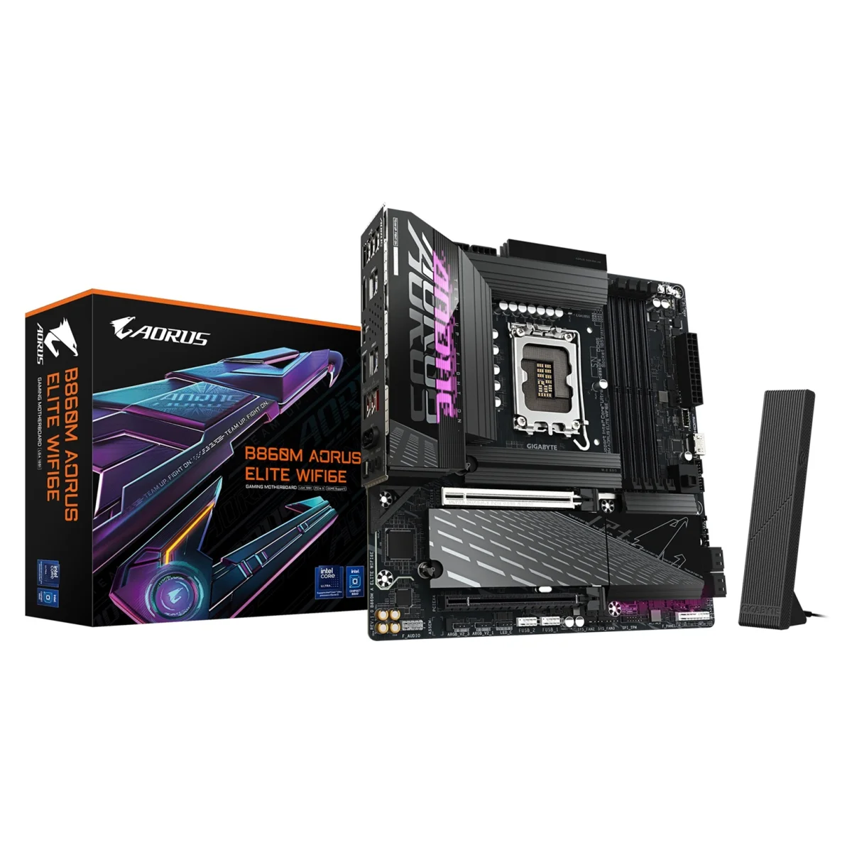 GIGABYTE B860M AORUS ELITE WIFI6E deska mATX