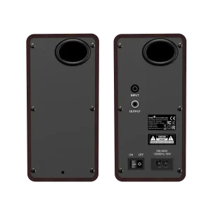 GENIUS SP-HF400 reproduktory, tmavé dřevo - obrázek 2