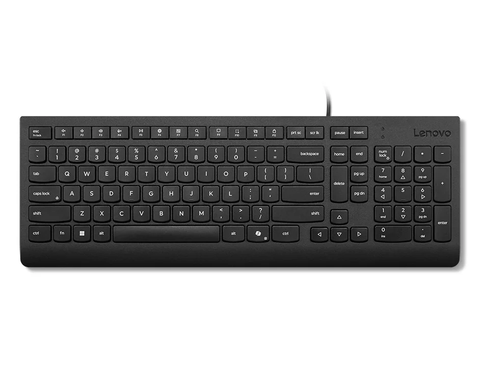 Lenovo Essential/Drátové USB-A/CZ layout/Černá