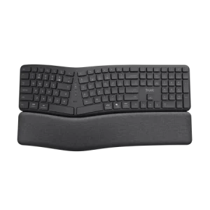 TRUST KEYRA ERGO MULTI WRLS KEYBOARD US - obrázek 2
