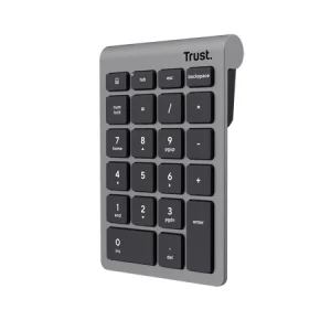 Trust Xalas Wireless numpad/Bezdrátová USB/Stříbrná
