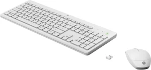 HP 230 klávesnice a myš/bezdrátová/white HUN - obrázek 2