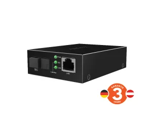 Tenda TFC300A Gigabit Media Converter WDM, SM, Tx 1550nm, Rx 1310nm, 1x SC (UPC), 1x GLAN, 3 km - obrázek 4