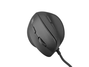 Vertikální myš Natec CRAKE 2 PRO/Vertikální/Optická/Pro praváky/12 400 DPI/Drátové USB-A/Černá - obrázek 10