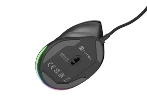 Vertikální myš Natec CRAKE 2 PRO/Vertikální/Optická/Pro praváky/12 400 DPI/Drátové USB-A/Černá - obrázek 12