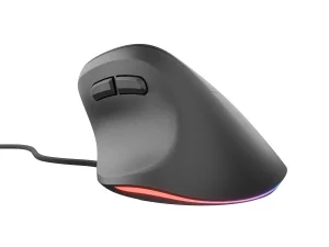 Vertikální myš Natec CRAKE 2 PRO/Vertikální/Optická/Pro praváky/12 400 DPI/Drátové USB-A/Černá - obrázek 8