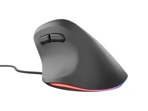 Vertikální myš Natec CRAKE 2 PRO/Vertikální/Optická/Pro praváky/12 400 DPI/Drátové USB-A/Černá - obrázek 9