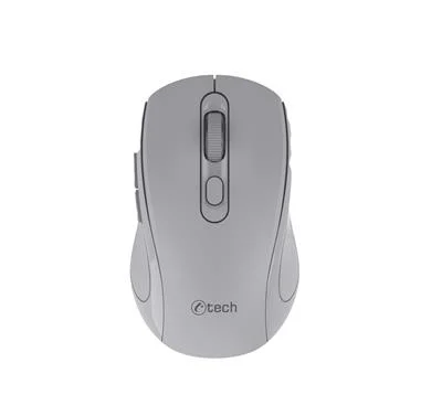 Myš C-TECH WLM-12, BT5.0 + 2,4GHz, šedá