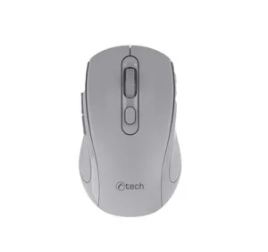 Myš C-TECH WLM-12, BT5.0 + 2,4GHz, šedá