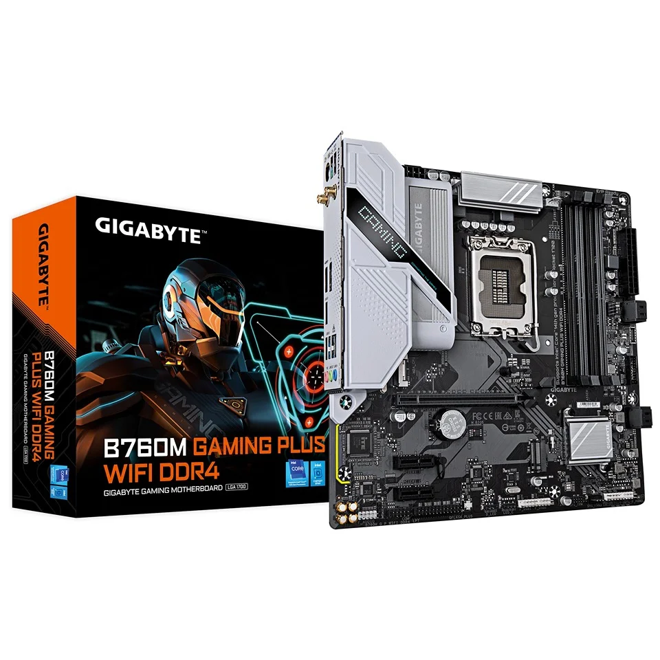 GIGABYTE B760M GAMING PLUS WIFI DDR4/LGA 1700/mATX