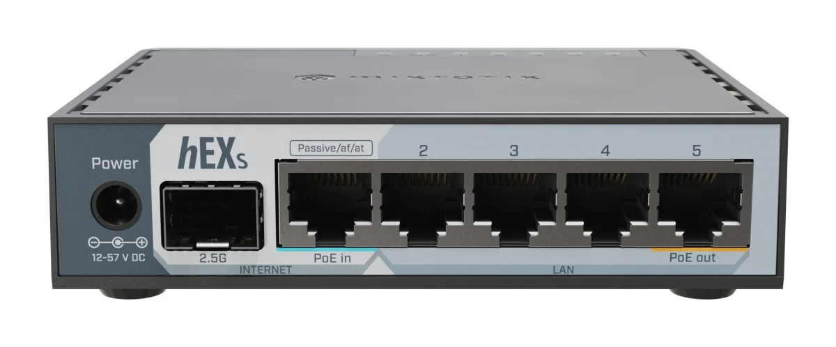 MikroTik hEX S 2025 RouterOS L4 desktop router