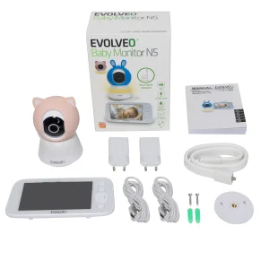 EVOLVEO Baby Monitor N5 videochůvička 360° s obousměrnou komunikací - obrázek 3