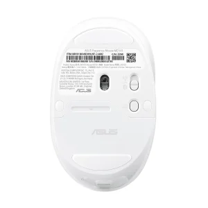 ASUS Fragrance Mouse MD101/Ergonomická/Optická/2 400 DPI/USB+BT/Bílá - obrázek 6