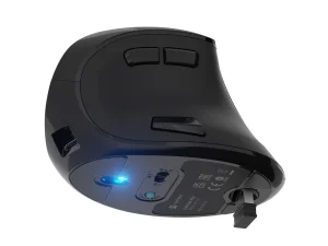 Vertikální bezdrátová myš Natec EUPHONIE PRO/Vertikální/Blue Sense/Pro praváky/2 400 DPI/USB+BT/Čern - obrázek 10