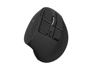 Vertikální bezdrátová myš Natec EUPHONIE PRO/Vertikální/Blue Sense/Pro praváky/2 400 DPI/USB+BT/Čern - obrázek 2