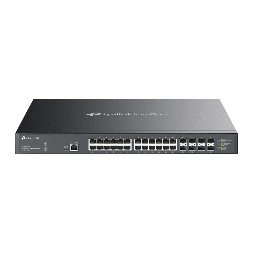 TP-Link SX3832MPP switch 32x10G, 24xPoE++