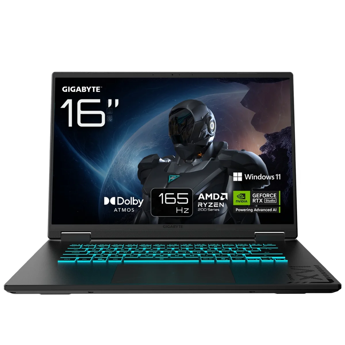 GIGABYTE GAMING A16 RTX 5060 Ryzen 7 16" 16GB/1TB Win 11