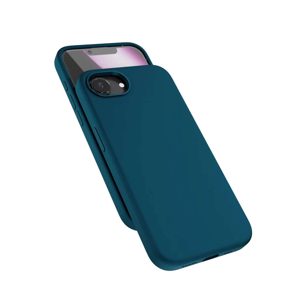 Epico Mag+ Silicone Pro kryt iPhone 16e/17e  modrá