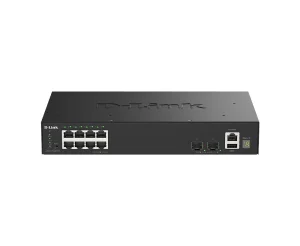 D-Link DGS-1530-10/E 8 Ports GE + 2 Ports 10G SFP+ Smart Managed Switch