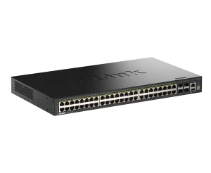 D-Link DGS-1530-52P/E Switch 48x GE PoE + 4x 10G - obrázek 2
