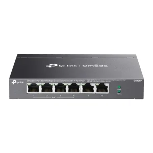TP-LINK Omada DS106P switch 6x 10/100 Mbps