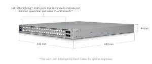 Ubiquiti USW-Pro-XG-48, UniFi Pro XG 48 - obrázek 2