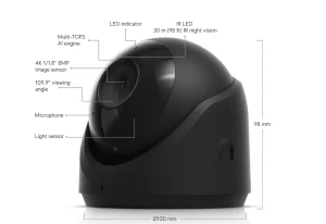 Ubiquiti UVC-G6-Turret-B - UniFi Protect G6 Turret, černá - obrázek 8